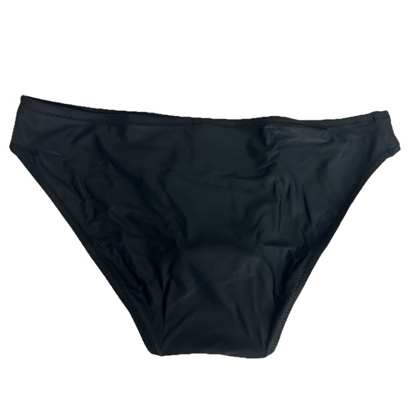 Madewell Women's Bikini Bottom Black Second Wave Classic Beach Pool Swim Size M‎ - Picture 5 of 9